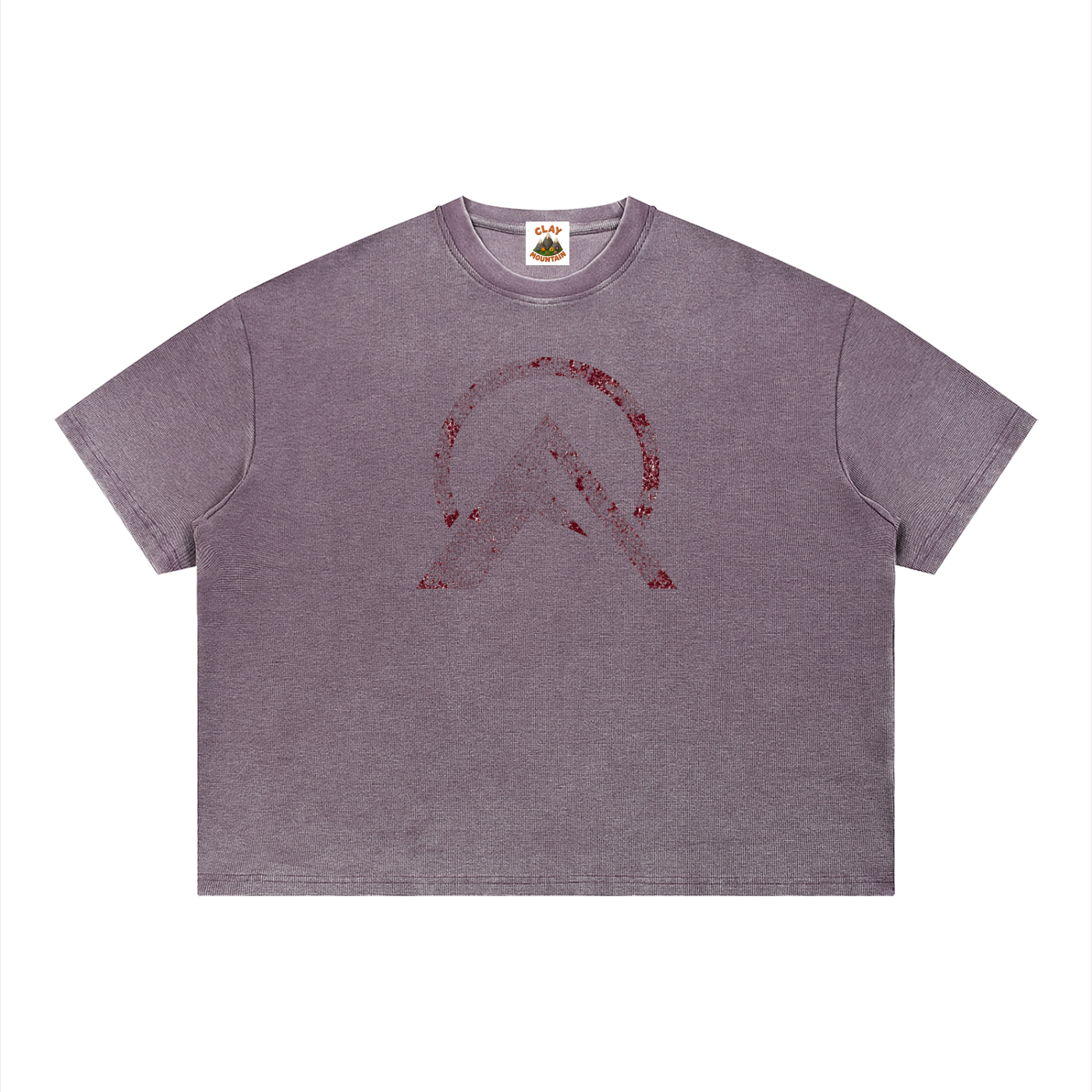 Summit Tee — Dusty Plum