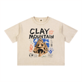 Mineral Wash Boxy Cotton T-Shirt
